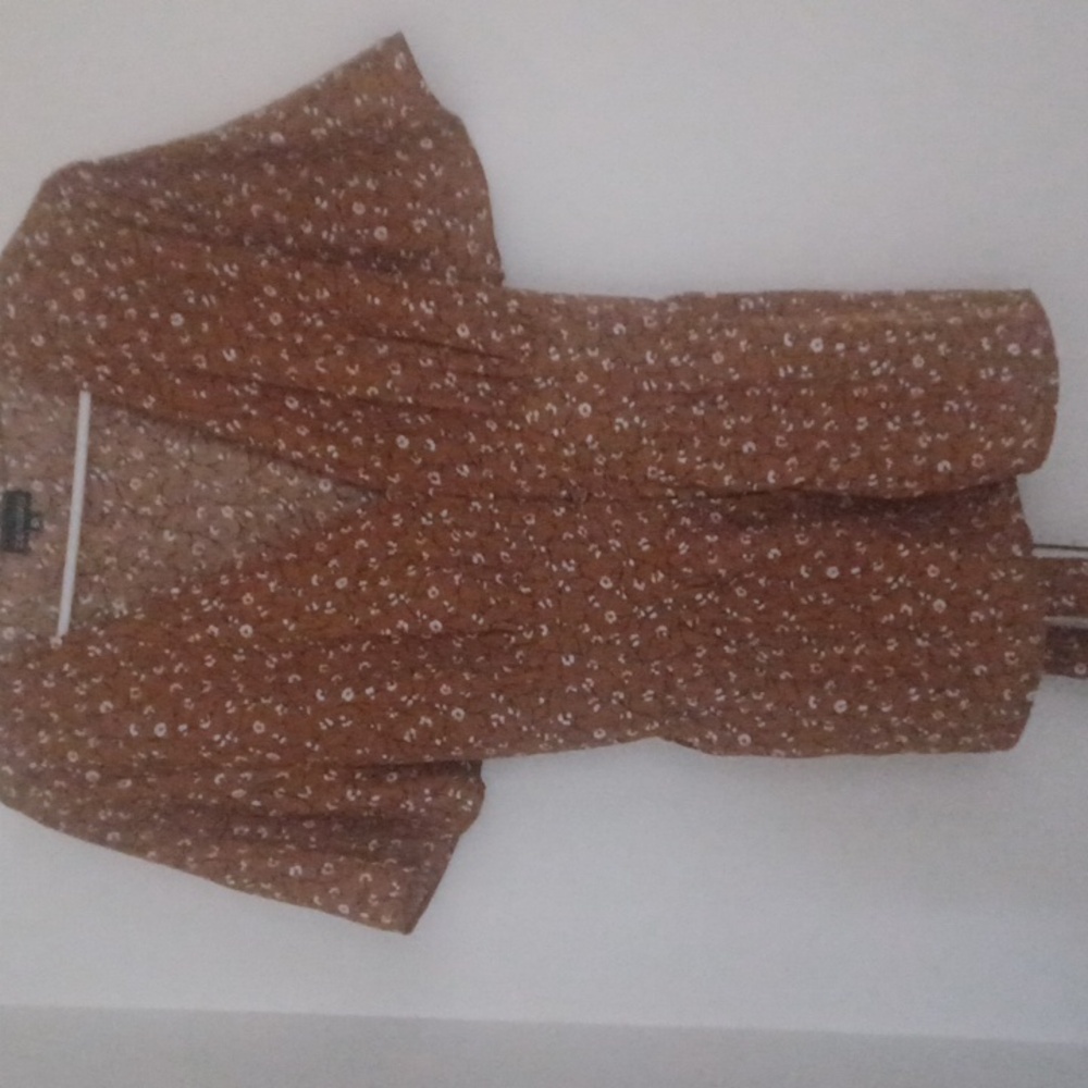 Zenobia flower print blouse size 3XL